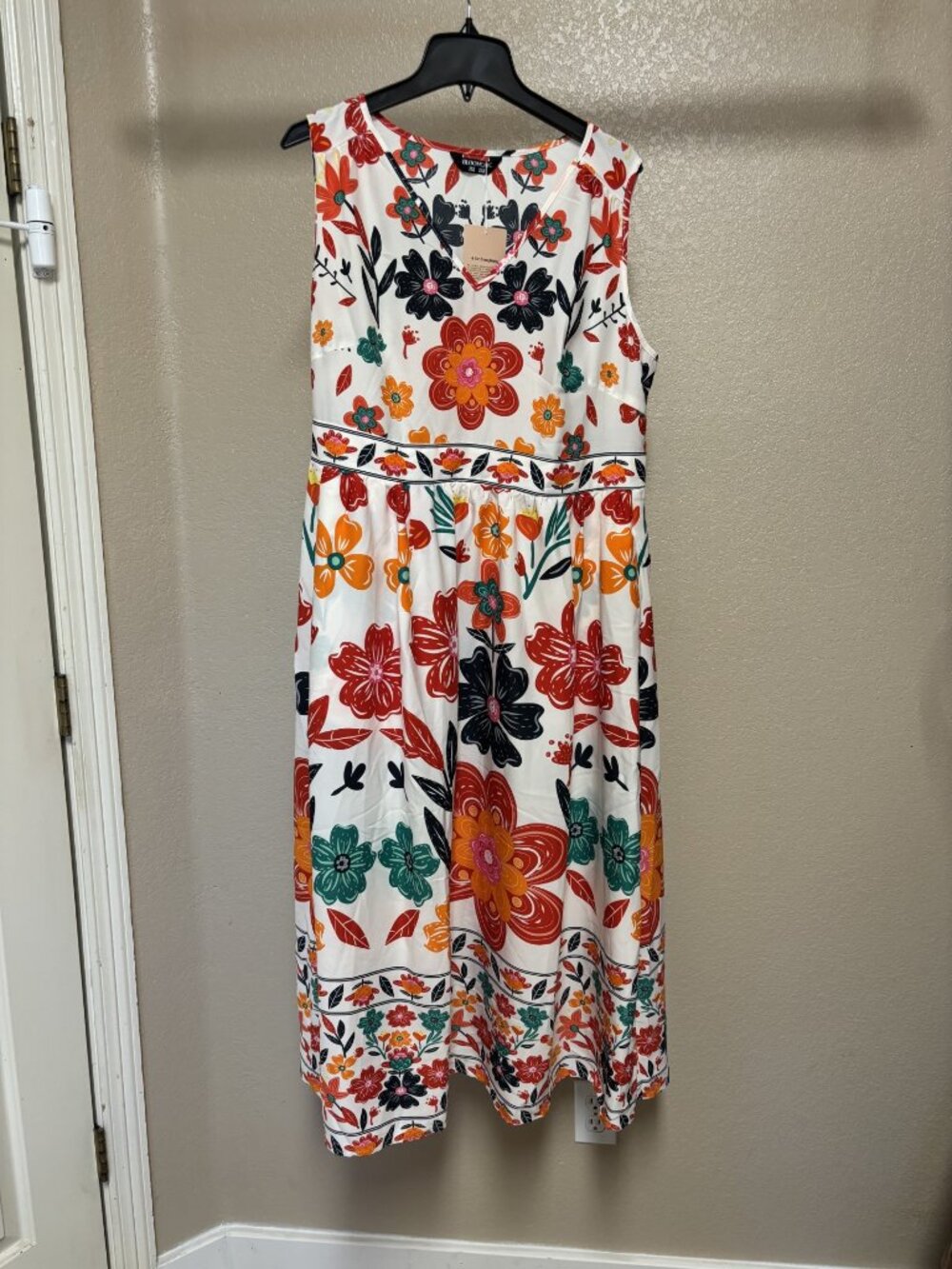 BLOOMCHIC Dress, Size 12, Multicolor